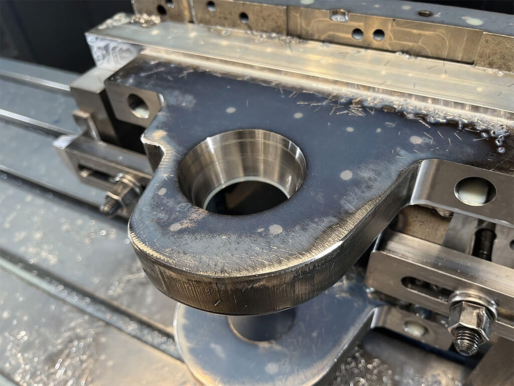 Metal corrugated hose making machine